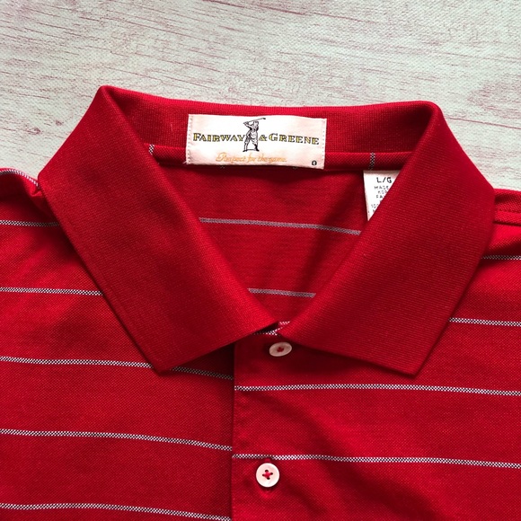 Fairway Greene Golf Polo Shirt Size L - Picture 2 of 4